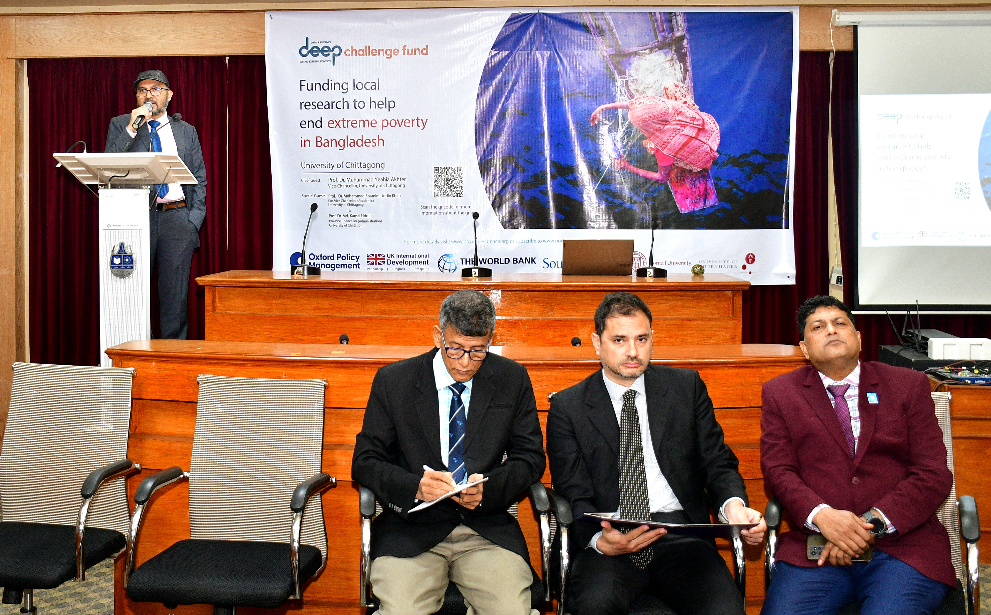 Seminar: Deep Challenge Fund. Funding Local Research To Help End Extreme Poverty In Bangladesh.